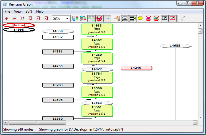 tortoisesvn does not copy log when branch