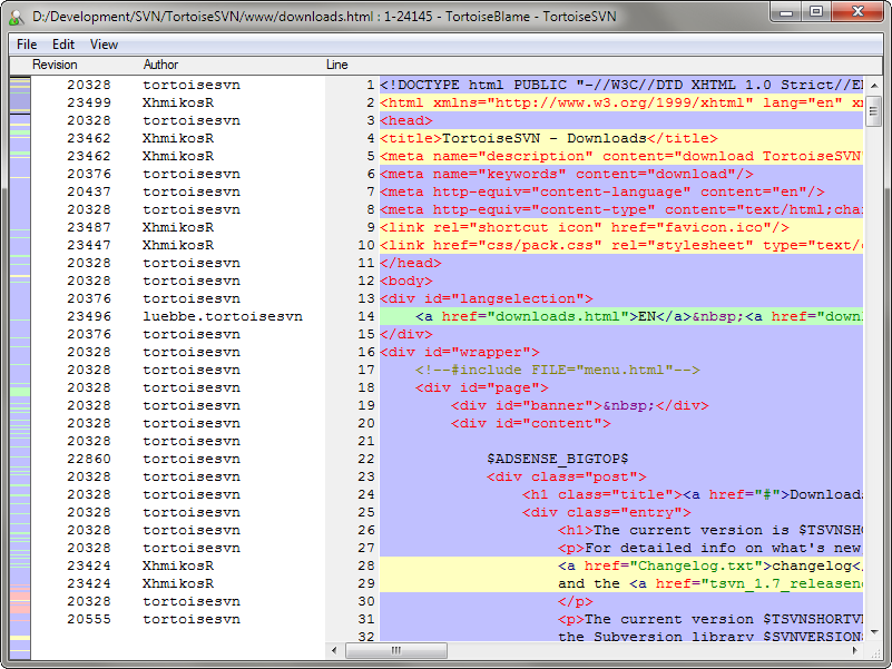 Release notes for  · TortoiseSVN