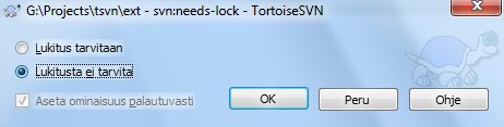 svn:needs-lock -ominaisuussivu